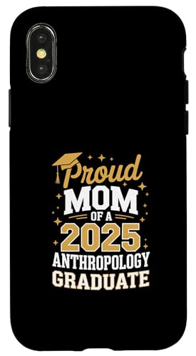 Stolze Mutter eines Anthropologie-Absolventen 2025 Hülle für iPhone X/XS Stolze Mutter eines Anthropologie-Absolventen 2025 Hülle für iPhone X/XS von Proud Mom of a 2025 University College Graduate