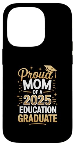 Stolze Mutter eines Bildungsabsolventen 2025 Hülle für iPhone 14 Pro Stolze Mutter eines Bildungsabsolventen 2025 Hülle für iPhone 14 Pro von Proud Mom of a 2025 University College Graduate