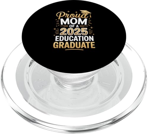 Stolze Mutter eines Bildungsabsolventen 2025 PopSockets PopGrip für MagSafe Stolze Mutter eines Bildungsabsolventen 2025 PopSockets PopGrip für MagSafe von Proud Mom of a 2025 University College Graduate