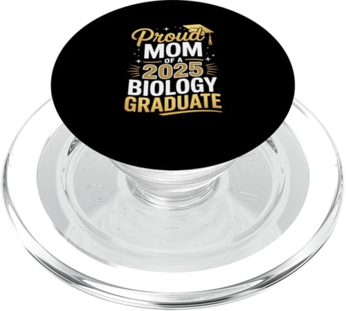 Stolze Mutter eines Biologie-Absolventen 2025 PopSockets PopGrip für MagSafe Stolze Mutter eines Biologie-Absolventen 2025 PopSockets PopGrip für MagSafe von Proud Mom of a 2025 University College Graduate