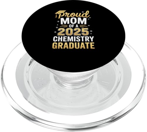 Stolze Mutter eines Chemie-Absolventen 2025 PopSockets PopGrip für MagSafe Stolze Mutter eines Chemie-Absolventen 2025 PopSockets PopGrip für MagSafe von Proud Mom of a 2025 University College Graduate