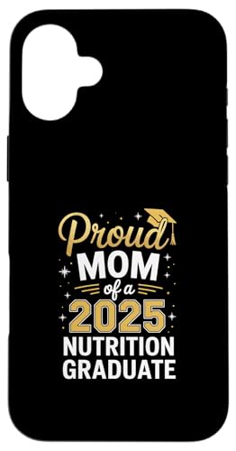 Stolze Mutter eines Ernährungsabsolventen von 2025 Hülle für iPhone 16 Plus Stolze Mutter eines Ernährungsabsolventen von 2025 Hülle für iPhone 16 Plus von Proud Mom of a 2025 University College Graduate