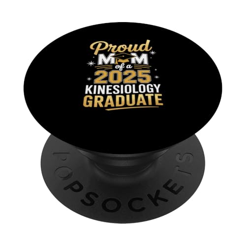 Stolze Mutter eines Kinesiologie-Absolventen 2025 PopSockets Klebender PopGrip Stolze Mutter eines Kinesiologie-Absolventen 2025 PopSockets Klebender PopGrip von Proud Mom of a 2025 University College Graduate