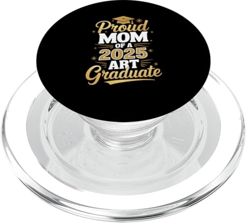 Stolze Mutter eines Kunstabsolventen 2025 PopSockets PopGrip für MagSafe Stolze Mutter eines Kunstabsolventen 2025 PopSockets PopGrip für MagSafe von Proud Mom of a 2025 University College Graduate