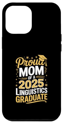 Stolze Mutter eines Linguistik-Absolventen 2025 Hülle für iPhone 12 Pro Max Stolze Mutter eines Linguistik-Absolventen 2025 Hülle für iPhone 12 Pro Max von Proud Mom of a 2025 University College Graduate