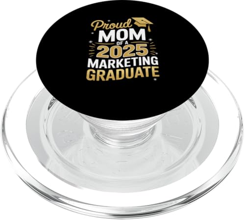 Stolze Mutter eines Marketing-Absolventen 2025 PopSockets PopGrip für MagSafe Stolze Mutter eines Marketing-Absolventen 2025 PopSockets PopGrip für MagSafe von Proud Mom of a 2025 University College Graduate