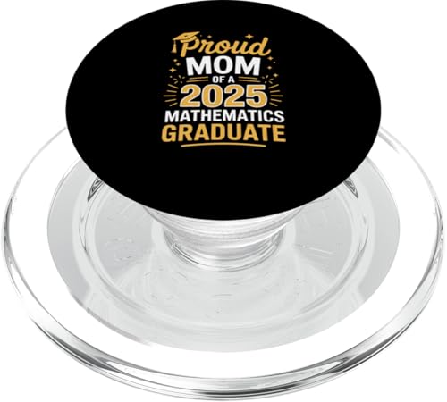 Stolze Mutter eines Mathematikabsolventen 2025 PopSockets PopGrip für MagSafe Stolze Mutter eines Mathematikabsolventen 2025 PopSockets PopGrip für MagSafe von Proud Mom of a 2025 University College Graduate