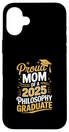 Stolze Mutter eines Philosophie-Absolventen 2025 Hülle für iPhone 16 Plus Stolze Mutter eines Philosophie-Absolventen 2025 Hülle für iPhone 16 Plus von Proud Mom of a 2025 University College Graduate