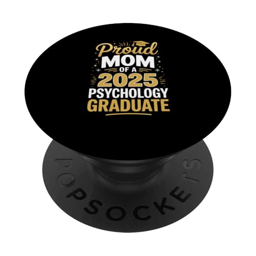Stolze Mutter eines Psychologie-Absolventen 2025 PopSockets Klebender PopGrip Stolze Mutter eines Psychologie-Absolventen 2025 PopSockets Klebender PopGrip von Proud Mom of a 2025 University College Graduate