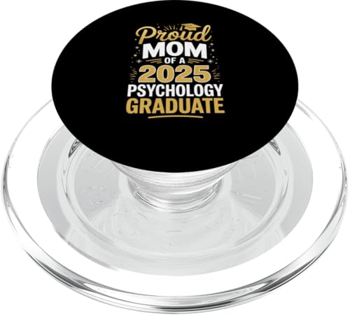 Stolze Mutter eines Psychologie-Absolventen 2025 PopSockets PopGrip für MagSafe Stolze Mutter eines Psychologie-Absolventen 2025 PopSockets PopGrip für MagSafe von Proud Mom of a 2025 University College Graduate