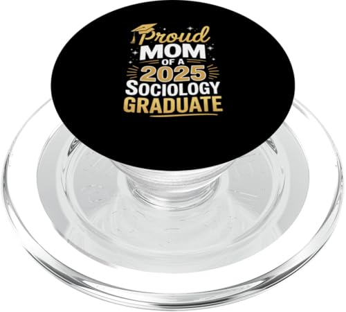Stolze Mutter eines Soziologie-Absolventen 2025 PopSockets PopGrip für MagSafe Stolze Mutter eines Soziologie-Absolventen 2025 PopSockets PopGrip für MagSafe von Proud Mom of a 2025 University College Graduate