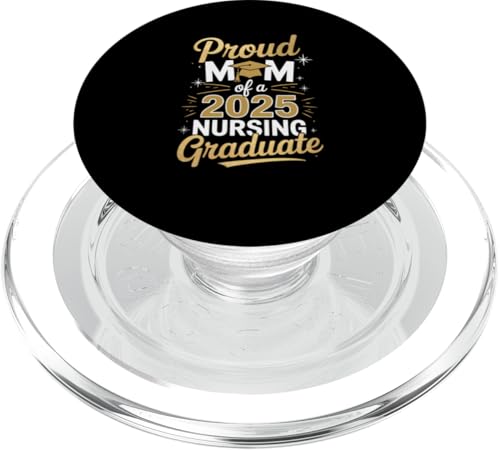 Stolze Mutter eines Stillabsolventen 2025 PopSockets PopGrip für MagSafe Stolze Mutter eines Stillabsolventen 2025 PopSockets PopGrip für MagSafe von Proud Mom of a 2025 University College Graduate