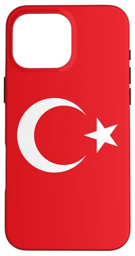 Türkische Flagge Türkei Bayragi Türkiye Halbmond und Stern Hülle für iPhone 16 Pro Max Türkische Flagge Türkei Bayragi Türkiye Halbmond und Stern Hülle für iPhone 16 Pro Max von Proud Turkish Family Apparel Co.