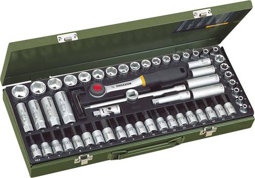 Proxxon Industrial Steckschlüsselsatz metrisch 3/8  (10 mm) 65teilig 23112 von Proxxon Industrial