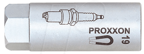 PROXXON 23395 - Steckschlüssel-Einsatz, Außensechskant, 1/2”, 19, Zündkerze von Proxxon