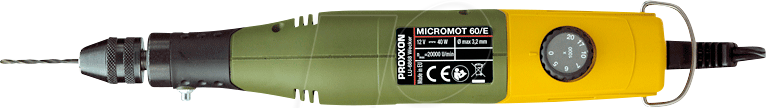 PROXXON 28512 - Bohr- und Fräsgerät, MICROMOT, 60/EF, 40 W von Proxxon