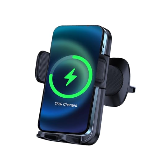 Proypiax Kabellose Auto-Handy-Ladestation - Autohandymontage Mit Schnellladefunktion,15W Schnelllade-Funktion Automatische Klemmvorrichtung Für LKW Wohnmobile Pendler Reisen Alltag Proypiax Kabellose Auto-Handy-Ladestation - Autohandymontage Mit Schnellladefunktion,15W Schnelllade-Funktion Automatische Klemmvorrichtung Für LKW Wohnmobile Pendler Reisen Alltag von Proypiax