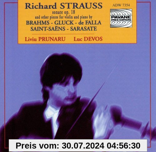 Sonata for Violin & Piano Op.18/Pieces von Prunaru