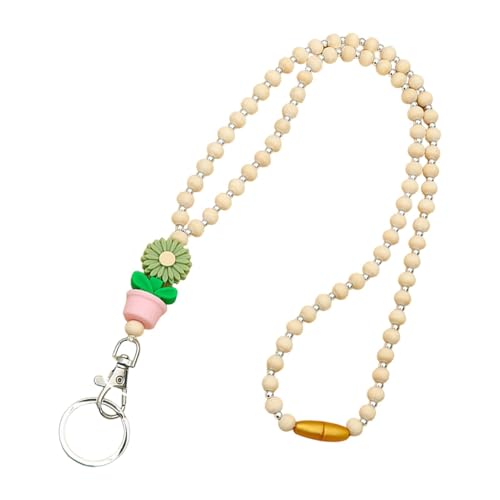 Pruojhw Lehrer Lanyard Perlen Lehrer Lanyard mit ID Halter | Blumen Perlen Lanyard für ID Badges und Schlüssel | Boho Fashion - Niedliche ID Badges Pruojhw Lehrer Lanyard Perlen Lehrer Lanyard mit ID Halter | Blumen Perlen Lanyard für ID Badges und Schlüssel | Boho Fashion - Niedliche ID Badges von Pruojhw