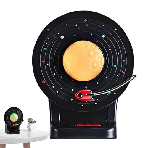 Pruojhw Tragbarer Lautsprecher, kabellos, für den Außenbereich, Desktops Music Player Speaker Moon Lamp Lampe | Bassmembran | 7 leuchtende Farben verstellbar, kleines Musik-Player-Werkzeug Pruojhw Tragbarer Lautsprecher, kabellos, für den Außenbereich, Desktops Music Player Speaker Moon Lamp Lampe | Bassmembran | 7 leuchtende Farben verstellbar, kleines Musik-Player-Werkzeug von Pruojhw