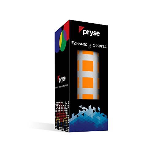 Pryse 1041054 – Klebeetiketten Stickern, Orange von Pryse