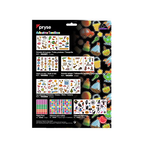 Pryse 1043011 – Stickern thematischen Etiketten von Pryse
