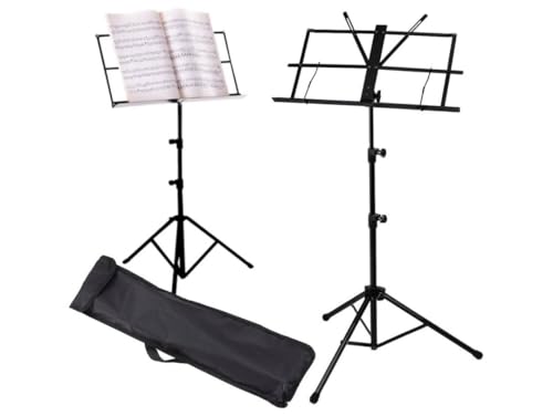 PrzydaSie Klappar Notenständer 2 in 1 – Stabil und höhenverstellbar, Doppelnutzung für Gitarre, inkl. Tragetasche, ideal für Kinder und Erwachsene – Perfekt für Musikschüler und Profis PrzydaSie Klappar Notenständer 2 in 1 – Stabil und höhenverstellbar, Doppelnutzung für Gitarre, inkl. Tragetasche, ideal für Kinder und Erwachsene – Perfekt für Musikschüler und Profis von Przydasie