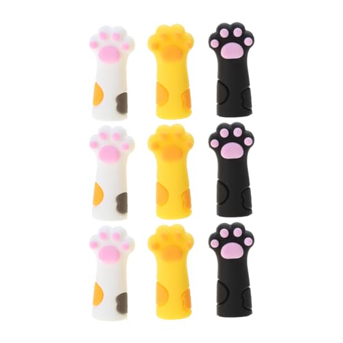 9 Stück Bleistift Cartoon Bleistift Anti-Kauen Bleistift Kappe für Kinder Schüler Klasse Belohnung Bleistift Bleistift Kaubarer Stiftgriff 9 Stück Bleistift Cartoon Bleistift Anti-Kauen Bleistift Kappe für Kinder Schüler Klasse Belohnung Bleistift Bleistift Kaubarer Stiftgriff von Psdndeww