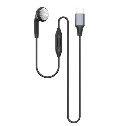 Einseitiger Kopfhörer mit Mikrofon zum Hören in einem Ohr 3,5 mm USB C Komfortable Passform Einzelkopfhörer 1 seitlicher Ohrstöpsel Einseitiger Kopfhörer mit Mikrofon zum Hören in einem Ohr 3,5 mm USB C Komfortable Passform Einzelkopfhörer 1 seitlicher Ohrstöpsel von Psdndeww
