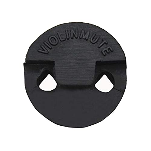 Geigen/Bratsche Doppellochstumme Für Geigenpraxis Tourte Fiddle Muffler Circular Round Tourte Gummi Stumm Geigen/Bratsche Doppellochstumme Für Geigenpraxis Tourte Fiddle Muffler Circular Round Tourte Gummi Stumm von Psdndeww