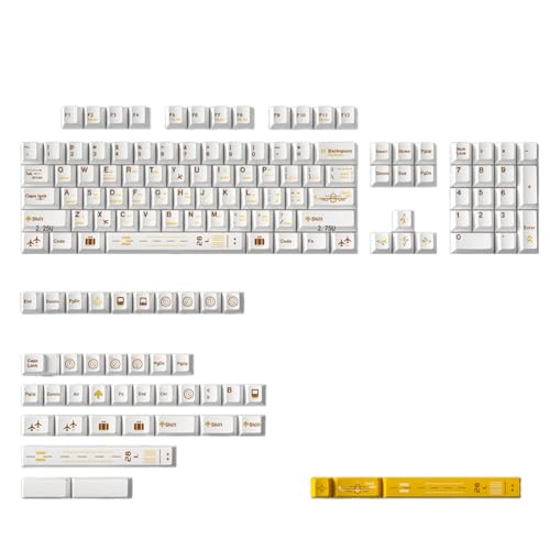 Psdndeww 148Keys Individuelle Flugplan Tastenkappen Farbsublimations Tastenkappen Tastenabdeckungen Für Mechanische Tastaturen Psdndeww 148Keys Individuelle Flugplan Tastenkappen Farbsublimations Tastenkappen Tastenabdeckungen Für Mechanische Tastaturen von Psdndeww
