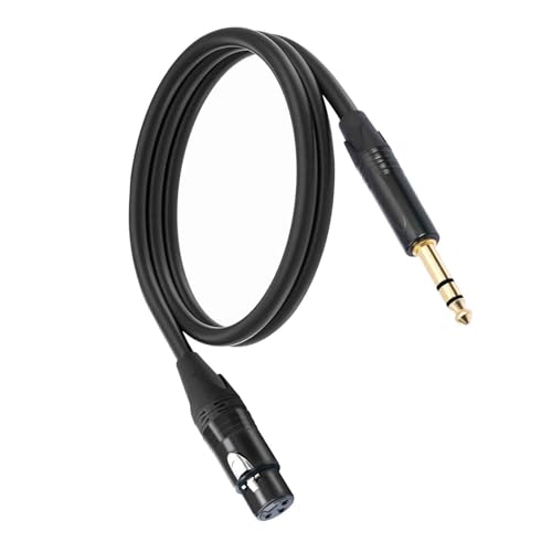 Psdndeww 6 35 Mm 1/4 Männlich Bis 3Pin Frauenmikrofonkabel Für Die Optionale Länge Der Auditorischen Geräte Psdndeww 6 35 Mm 1/4 Männlich Bis 3Pin Frauenmikrofonkabel Für Die Optionale Länge Der Auditorischen Geräte von Psdndeww