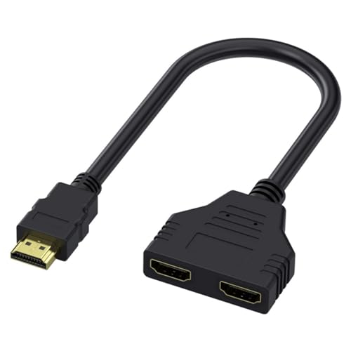 Psdndeww HDTV Splitter 1 Eingabe 2 Ausgang Für Doppelanzeige 1080p Für HDTV Projektoren Home Office Nutzung Geeignet Psdndeww HDTV Splitter 1 Eingabe 2 Ausgang Für Doppelanzeige 1080p Für HDTV Projektoren Home Office Nutzung Geeignet von Psdndeww