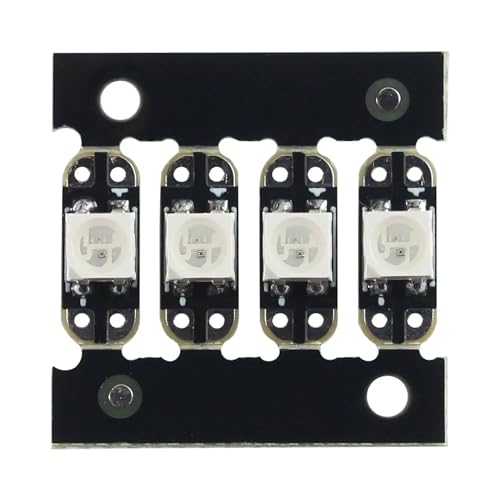 Psdndeww Paillettenbrett Mit 1 M 26 AWG Teflondraht Und RGB LED WS2812 3535 Hell Für Extruder Psdndeww Paillettenbrett Mit 1 M 26 AWG Teflondraht Und RGB LED WS2812 3535 Hell Für Extruder von Psdndeww