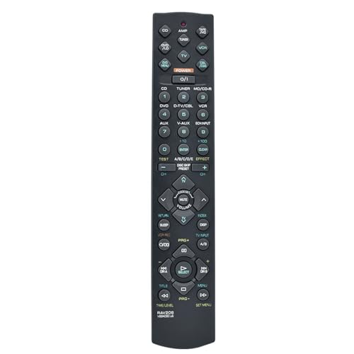 Psdndeww RAV206 V694090US Fernbedienung Für Empfängermodelle HTR5450 AX596 YHT34 RXV495 Komfortable Easy Grip Psdndeww RAV206 V694090US Fernbedienung Für Empfängermodelle HTR5450 AX596 YHT34 RXV495 Komfortable Easy Grip von Psdndeww