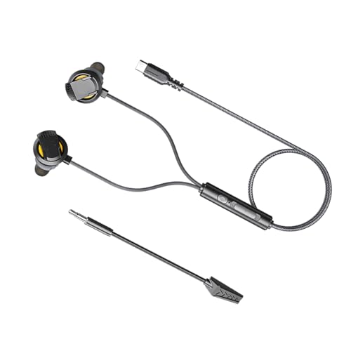 Psdndeww RX5 Esports Ohrhörer In Ohrspielspielkopfhörern Mit 10-mm Treibereinheit Für Gaming Enthusiasten Typ C Input Psdndeww RX5 Esports Ohrhörer In Ohrspielspielkopfhörern Mit 10-mm Treibereinheit Für Gaming Enthusiasten Typ C Input von Psdndeww