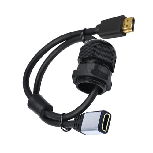 Psdndeww Videoverlängerungskabel Wasserdicht 4K60Hz Anschluss Für Video Hörgeräte Extender 50 Cm/19.7in Psdndeww Videoverlängerungskabel Wasserdicht 4K60Hz Anschluss Für Video Hörgeräte Extender 50 Cm/19.7in von Psdndeww