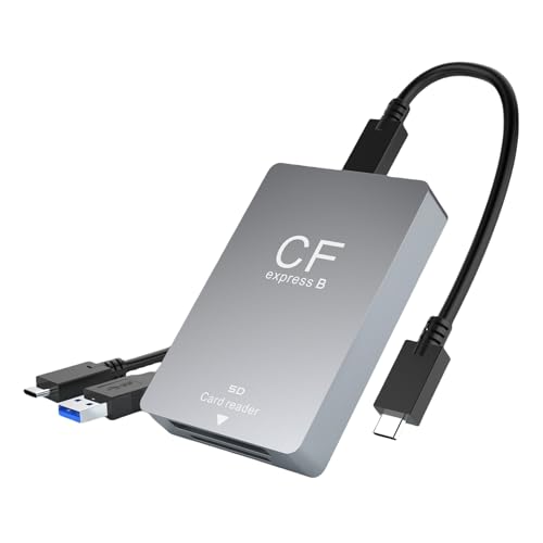 Typ B Kartenleser USB3.2 Adapter Für Zuverlässigkeitsdatenübertragung Für Professionelle Filmemacher Content Creators von Psdndeww