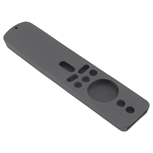 Anti-Rutsch-Silikon-Fernbedienungsabdeckung für TV-Stick 4K, Großer Griff mit Schocksicherem Schutz, Verhindert Versehentliche Tropfen und Verlust, Feine Verarbeitung, Waschmaterial, Voll (Graues Set) Anti-Rutsch-Silikon-Fernbedienungsabdeckung für TV-Stick 4K, Großer Griff mit Schocksicherem Schutz, Verhindert Versehentliche Tropfen und Verlust, Feine Verarbeitung, Waschmaterial, Voll (Graues Set) von Pssopp