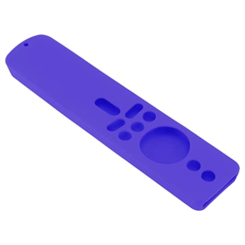 Anti-Rutsch-Silikon-Fernbedienungsabdeckung für TV-Stick 4K, Großer Griff mit Schocksicherem Schutz, Verhindert Versehentliche Tropfen und Verlust, Feine Verarbeitung, Waschmaterial, Voll (Lila Set) Anti-Rutsch-Silikon-Fernbedienungsabdeckung für TV-Stick 4K, Großer Griff mit Schocksicherem Schutz, Verhindert Versehentliche Tropfen und Verlust, Feine Verarbeitung, Waschmaterial, Voll (Lila Set) von Pssopp