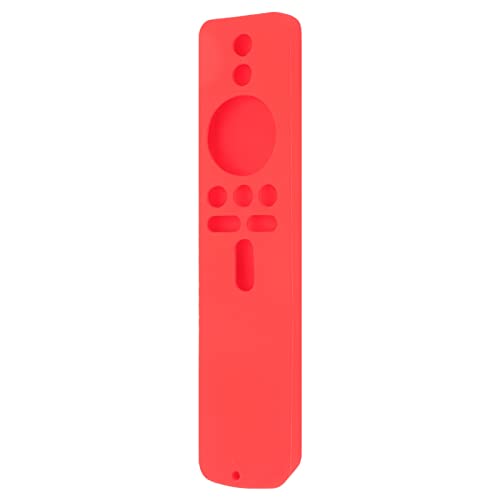 Anti-Rutsch-Silikon-Fernbedienungsabdeckung für TV-Stick 4K, Großer Griff mit Schocksicherem Schutz, Verhindert Versehentliche Tropfen und Verlust, Feine Verarbeitung, Waschmaterial, Voll (Rotes Set) Anti-Rutsch-Silikon-Fernbedienungsabdeckung für TV-Stick 4K, Großer Griff mit Schocksicherem Schutz, Verhindert Versehentliche Tropfen und Verlust, Feine Verarbeitung, Waschmaterial, Voll (Rotes Set) von Pssopp
