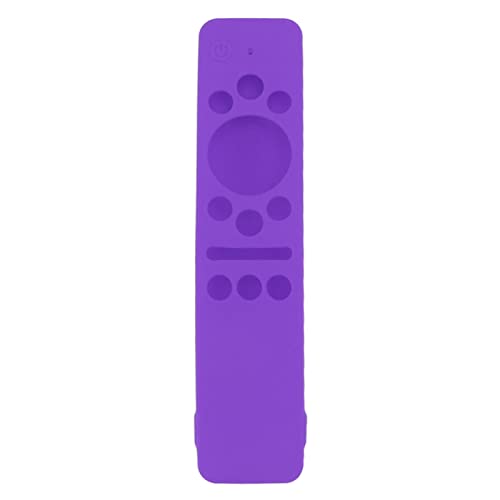 Fernbedienung Silikon Schutzhülle für Fernseher, Schockdes Anti-Slip, aus Silikon mit Präzisen Ausschnitten für -01310A, Einfache Installation (Purple) von Pssopp
