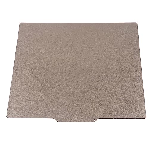 PEI -Stahlplatte Strong Adhäsion Magnetische Gummiplatte für -3D Drucker, Doppelseitiges Einfaches Depar (305 * 305 mm) von Pssopp