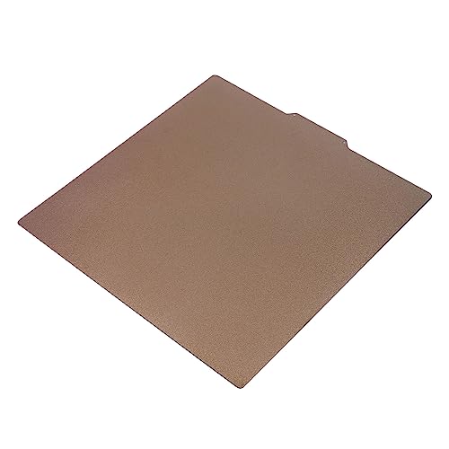 PEI -Stahlplatte Strong Adhäsion Magnetische Gummiplatte für -3D Drucker, Doppelseitiges Einfaches Depar (350 * 350 mm) von Pssopp