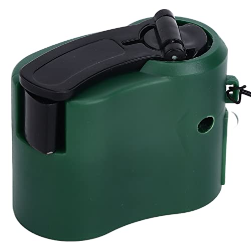Powerbank Kurbel Generator Handy Notstromversorgung Tragbares USB Handkurbel Ladegerät Elektrischer Generator Handy Ladegerät für Reisen Im Freien Wandern(Grün) von Pssopp