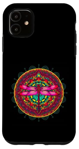 Psychedelische Heilige Geometrie Mandala Insekt Natur Libelle Hülle für iPhone 11 Psychedelische Heilige Geometrie Mandala Insekt Natur Libelle Hülle für iPhone 11 von Psychedelic Inc.