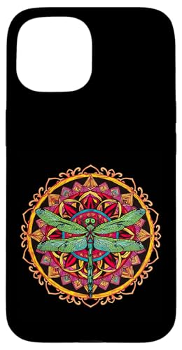 Psychedelische Heilige Geometrie Mandala Insekt Natur Libelle Hülle für iPhone 15 Psychedelische Heilige Geometrie Mandala Insekt Natur Libelle Hülle für iPhone 15 von Psychedelic Inc.