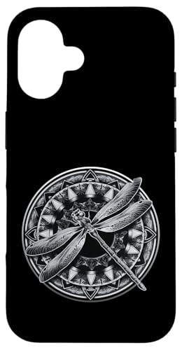 Psychedelische Heilige Geometrie Mandala Insekt Natur Libelle Hülle für iPhone 16 Psychedelische Heilige Geometrie Mandala Insekt Natur Libelle Hülle für iPhone 16 von Psychedelic Inc.