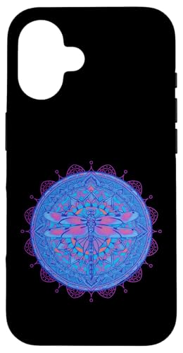 Psychedelische Heilige Geometrie Mandala Insekt Natur Libelle Hülle für iPhone 16 Psychedelische Heilige Geometrie Mandala Insekt Natur Libelle Hülle für iPhone 16 von Psychedelic Inc.