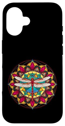 Psychedelische Heilige Geometrie Mandala Insekt Natur Libelle Hülle für iPhone 16 Psychedelische Heilige Geometrie Mandala Insekt Natur Libelle Hülle für iPhone 16 von Psychedelic Inc.